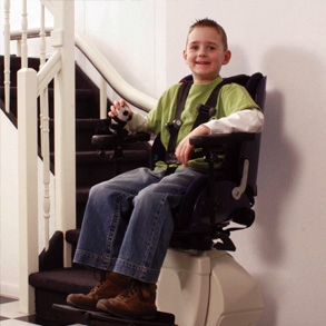 Handicare Stairlifts suitable for all ages even children